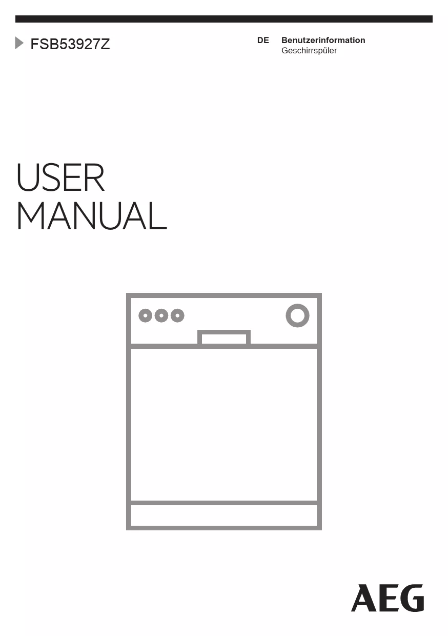 Mode d'emploi AEG FSB53927Z