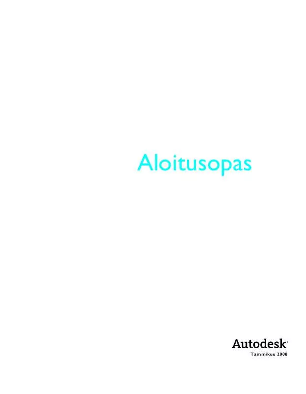 Mode d'emploi AUTODESK AUTOCAD