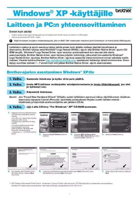 Mode d'emploi BROTHER MFC-9070