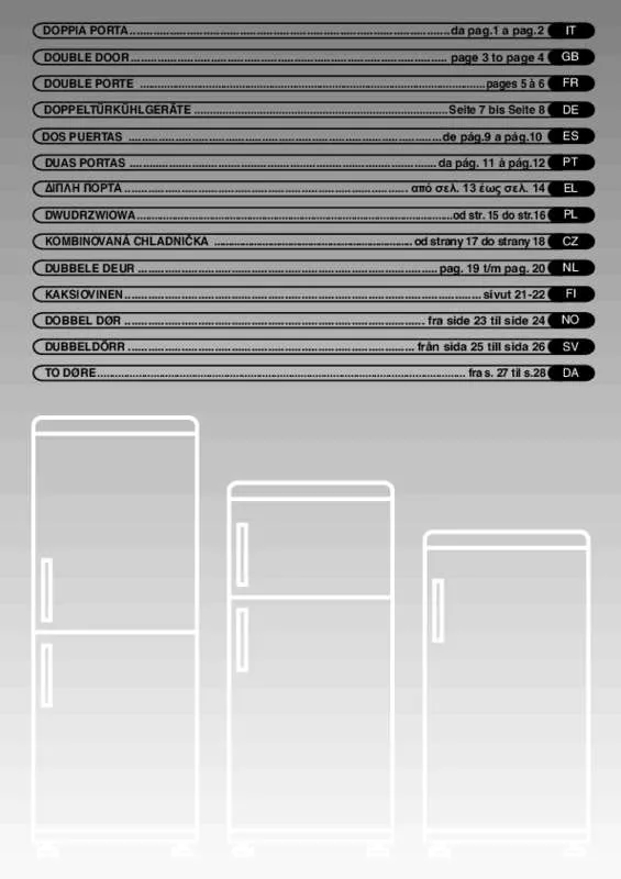 Mode d'emploi CANDY CFD 3444 A