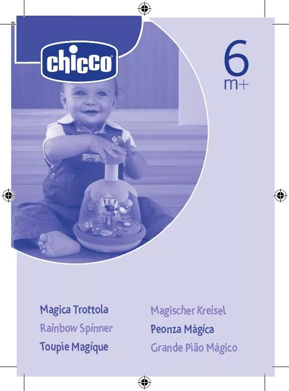 Mode d'emploi CHICCO RAINBOW SPINNER