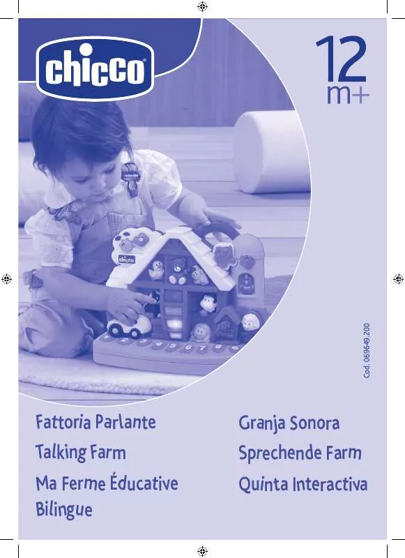 Mode d'emploi CHICCO TALKING FARM