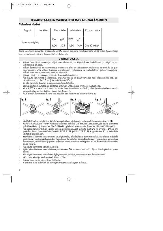 Mode d'emploi DELONGHI HIR 2