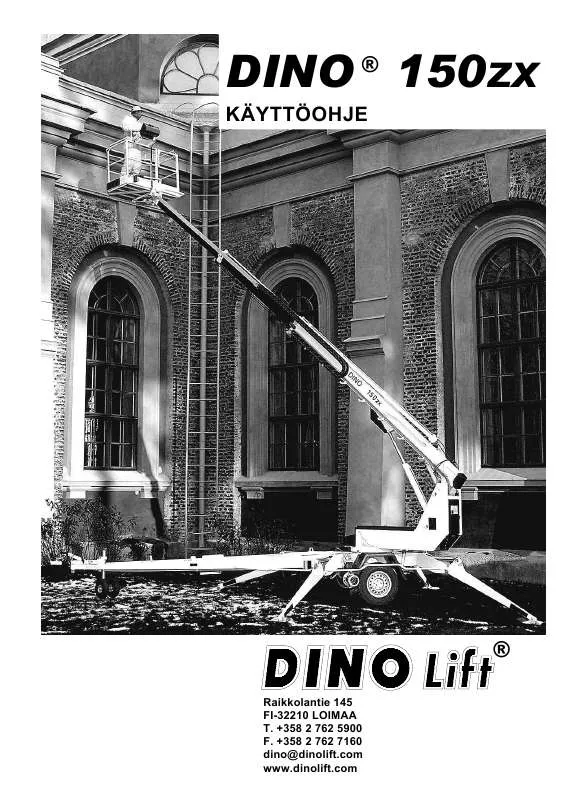 Mode d'emploi DINO LIFT 150 ZX