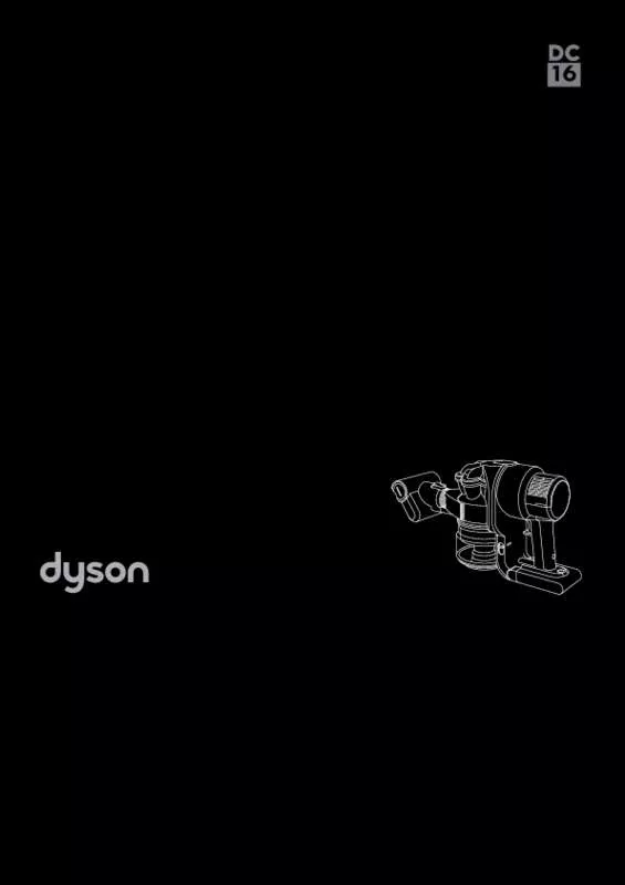 Mode d'emploi DYSON DC16 ANIMAL