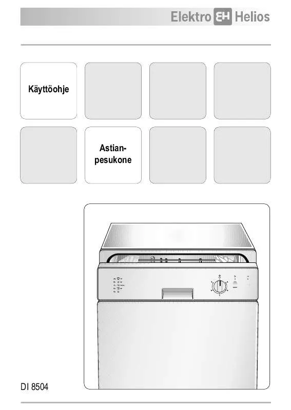 Mode d'emploi ELEKTRO HELIOS DI8504