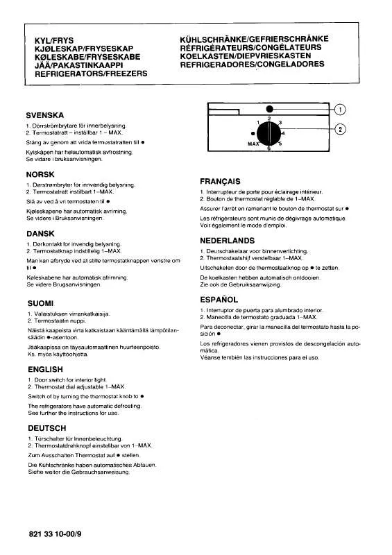 Mode d'emploi ELEKTRO HELIOS FK357