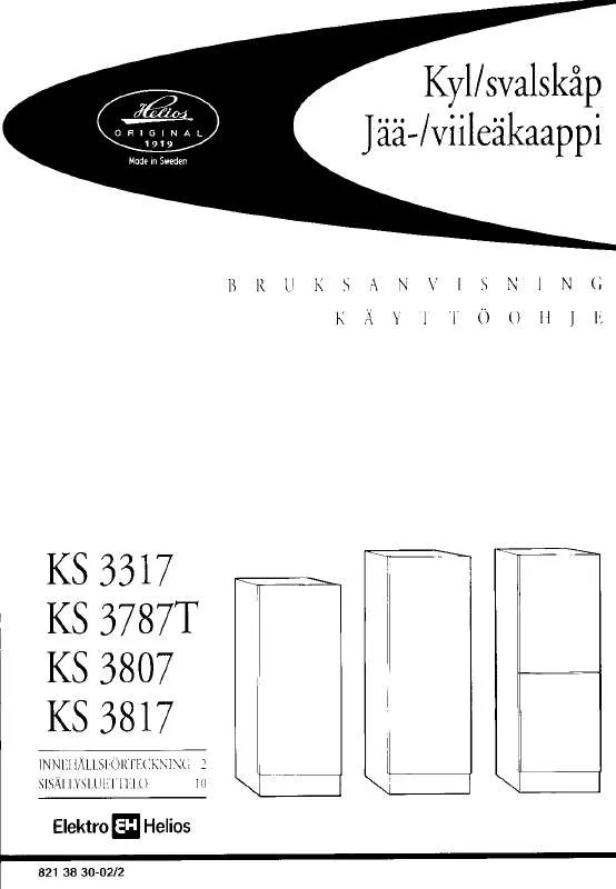 Mode d'emploi ELEKTRO HELIOS KS331-4