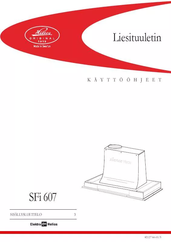 Mode d'emploi ELEKTRO HELIOS SFI607