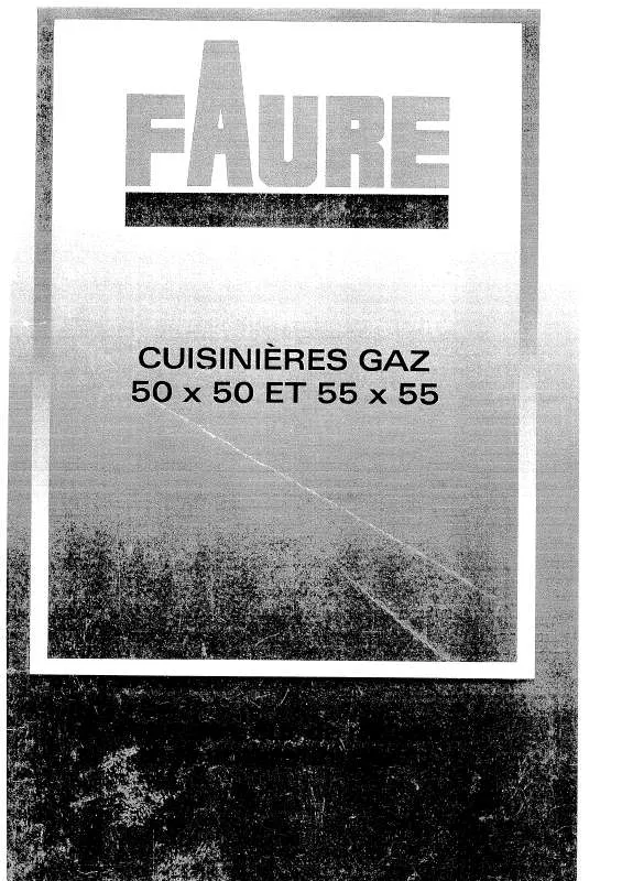 Mode d'emploi FAURE CCG422C