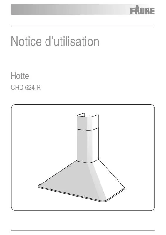 Mode d'emploi FAURE CHD624R