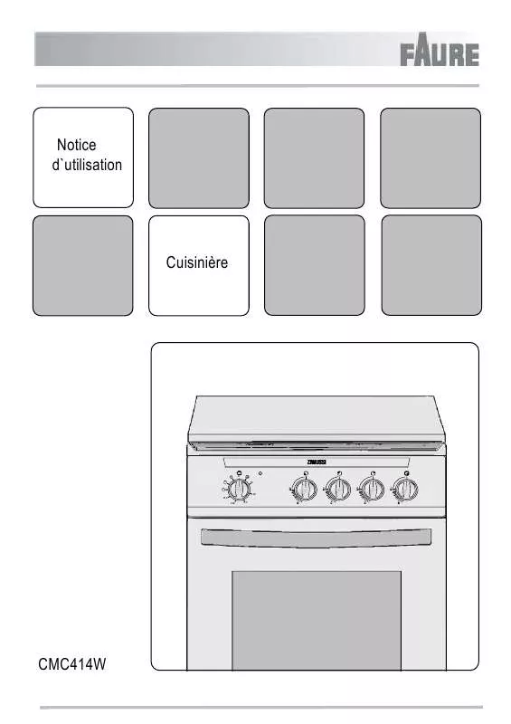 Mode d'emploi FAURE CMC414W