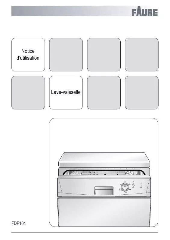 Mode d'emploi FAURE FDF104