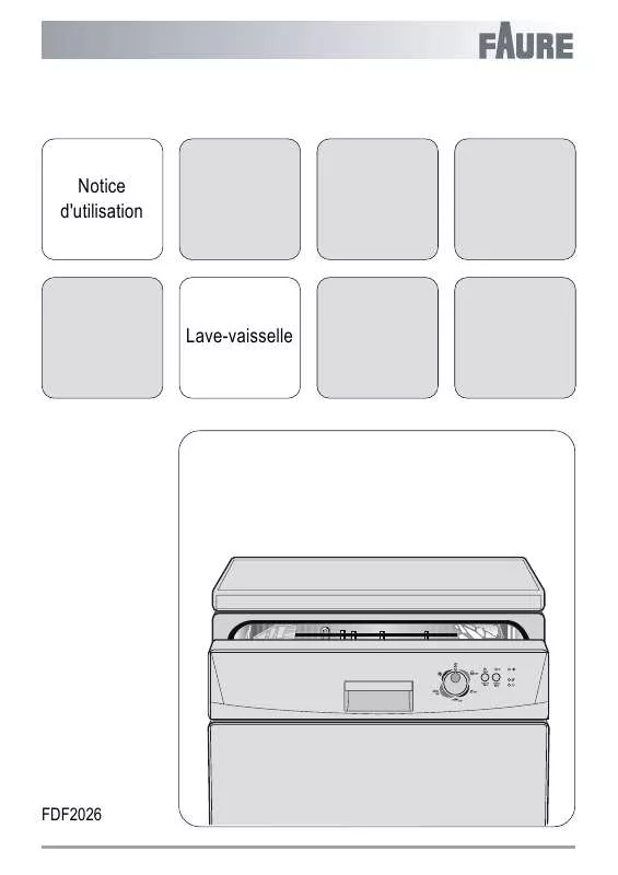 Mode d'emploi FAURE FDF2026