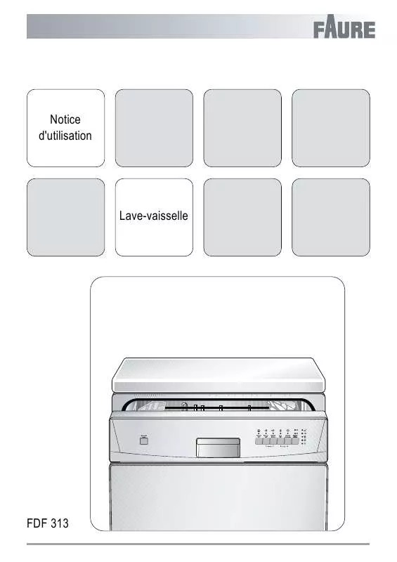 Mode d'emploi FAURE FDF313S