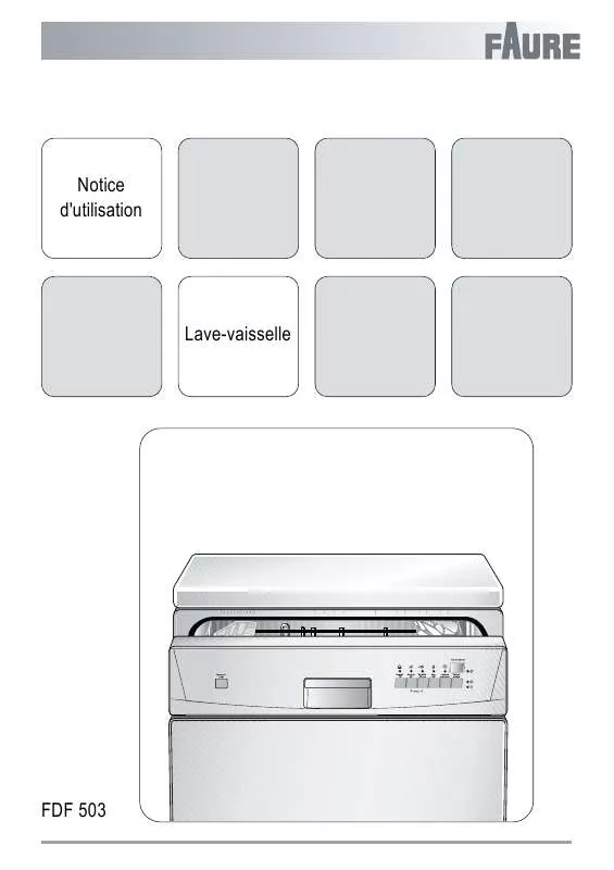 Mode d'emploi FAURE FDF503