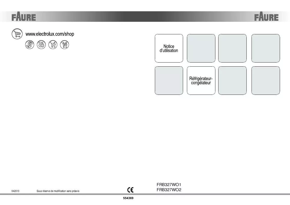 Mode d'emploi FAURE FRB327WO2