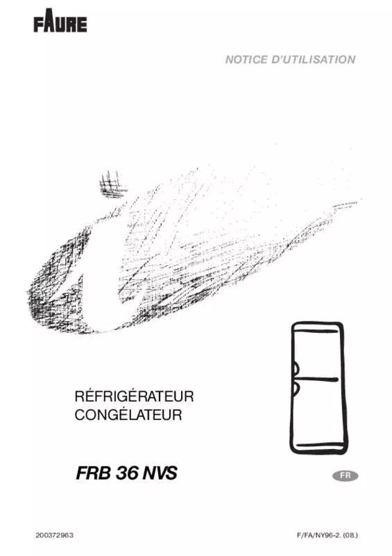 Mode d'emploi FAURE FRB36NVS