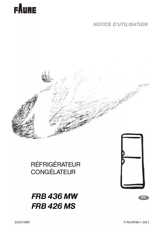 Mode d'emploi FAURE FRB426MS