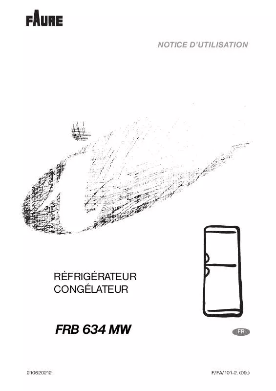 Mode d'emploi FAURE FRB634MW