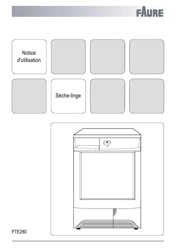 Mode d'emploi FAURE FTE280