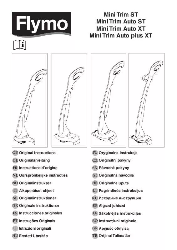 Mode d'emploi FLYMO MINI TRIM AUTO XT