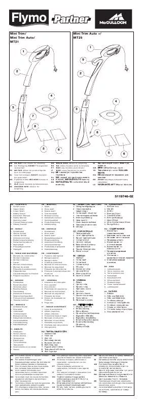 Mode d'emploi FLYMO MT25