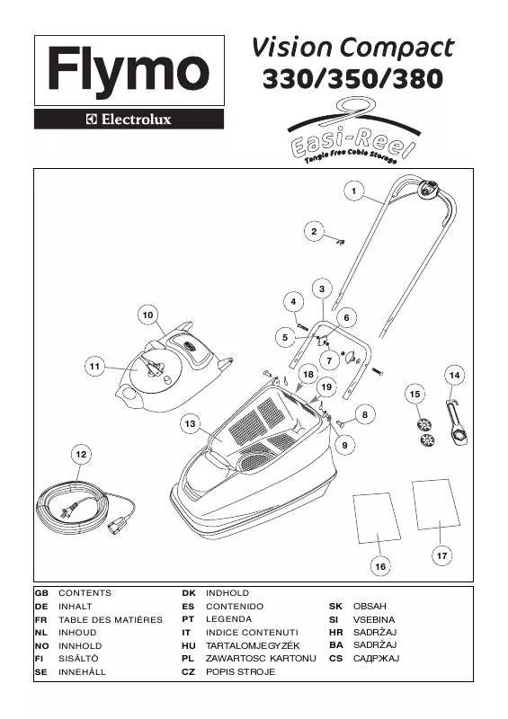 Mode d'emploi FLYMO VISION COMPACT 380