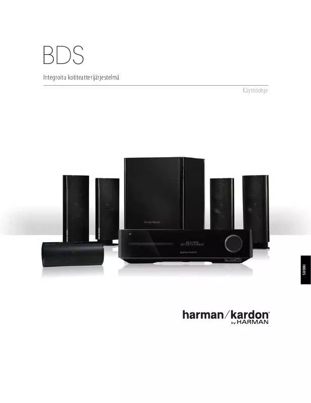 Mode d'emploi HARMAN KARDON BDS 300