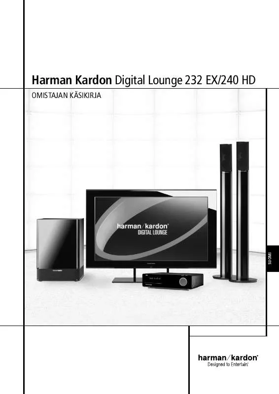 Mode d'emploi HARMAN KARDON DL 240HD