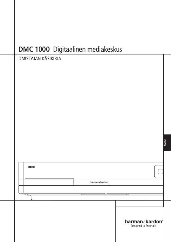 Mode d'emploi HARMAN KARDON DMC 1000