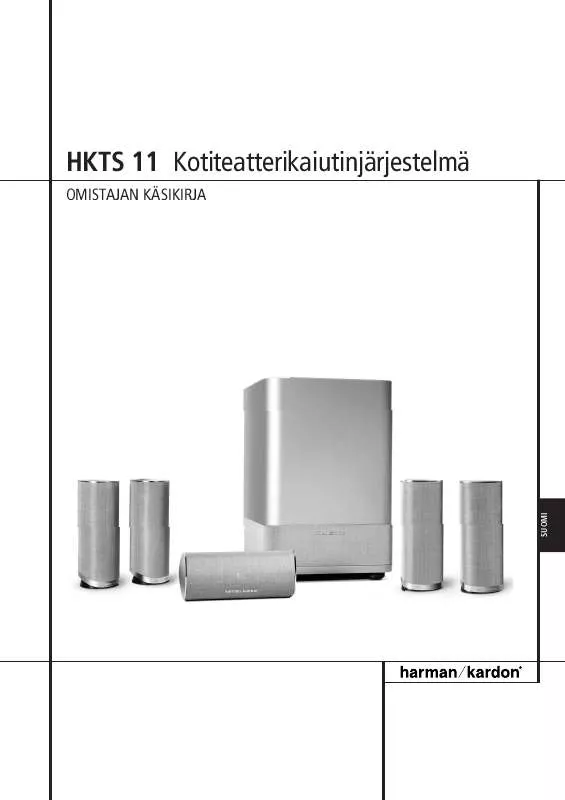 Mode d'emploi HARMAN KARDON HKTS 11