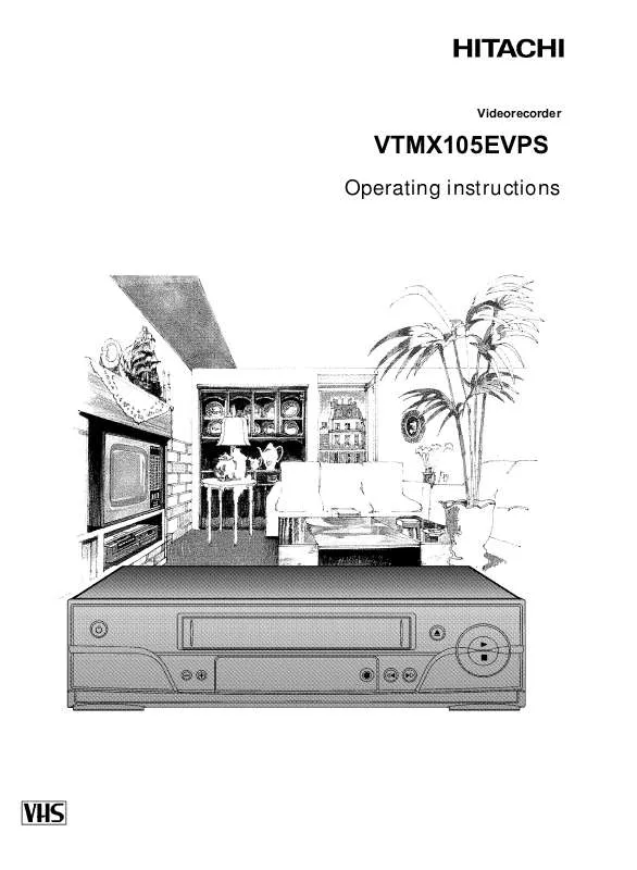 Mode d'emploi HITACHI VTMX105EVPS