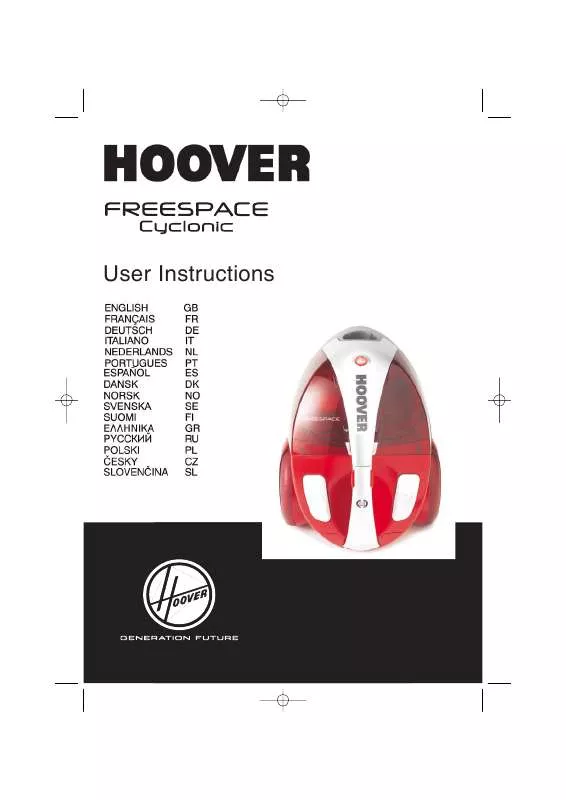 Mode d'emploi HOOVER TFS7209