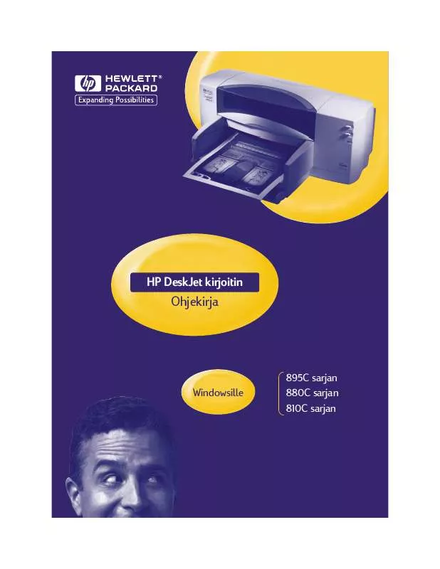 Mode d'emploi HP DESKJET 812C