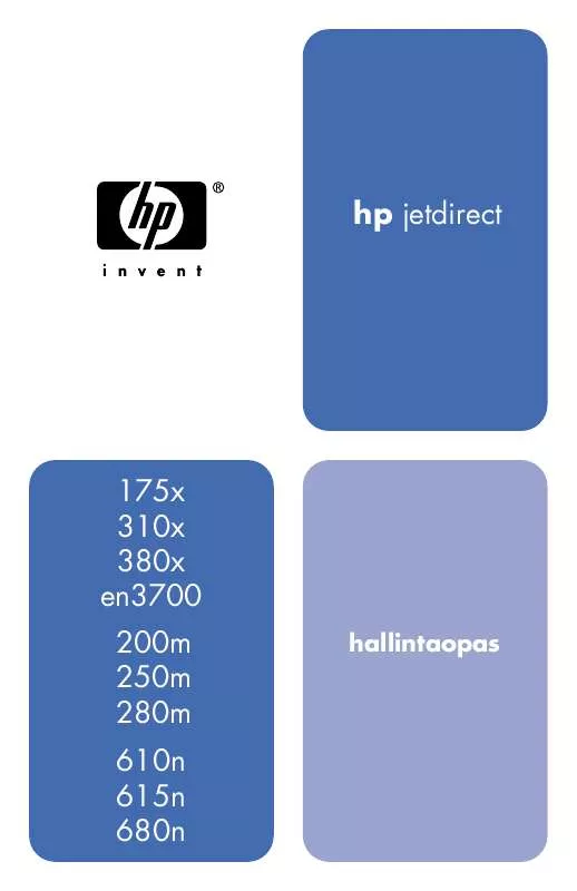 Mode d'emploi HP JETDIRECT 175X PRINT SERVER