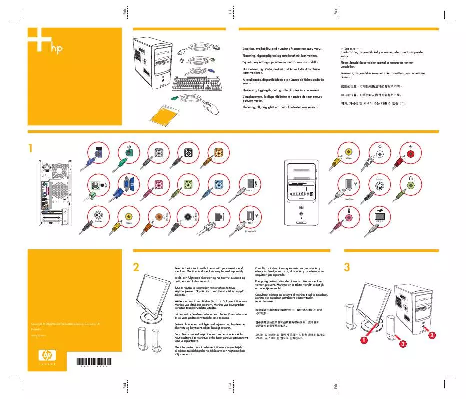 Mode d'emploi HP PAVILION A1210