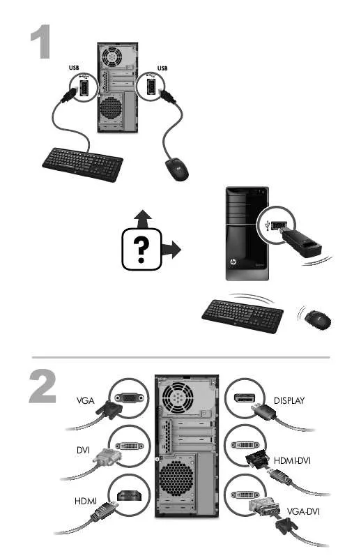 Mode d'emploi HP PAVILION SLIMLINE S5-1030