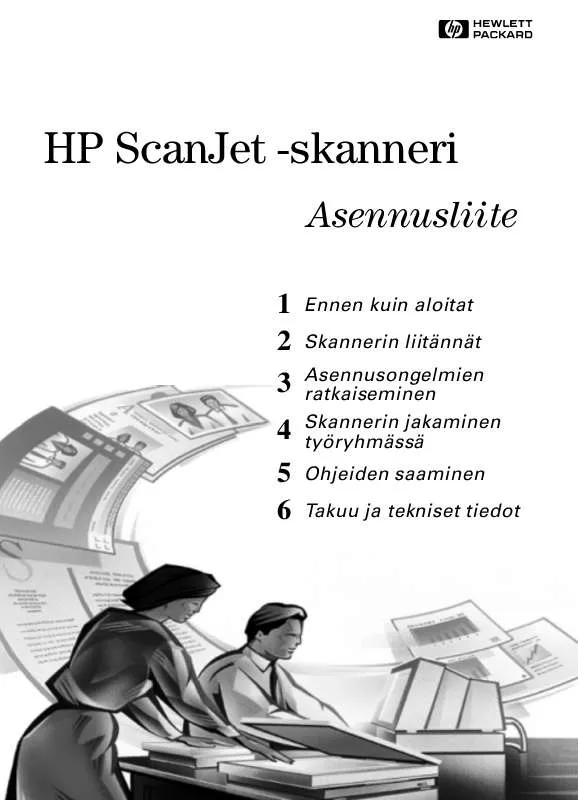 Mode d'emploi HP SCANJET 6300C