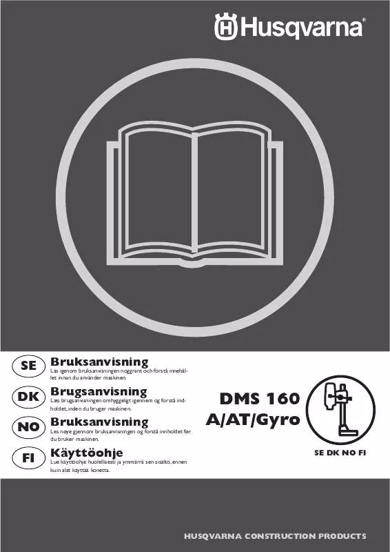 Mode d'emploi HUSQVARNA DM S160