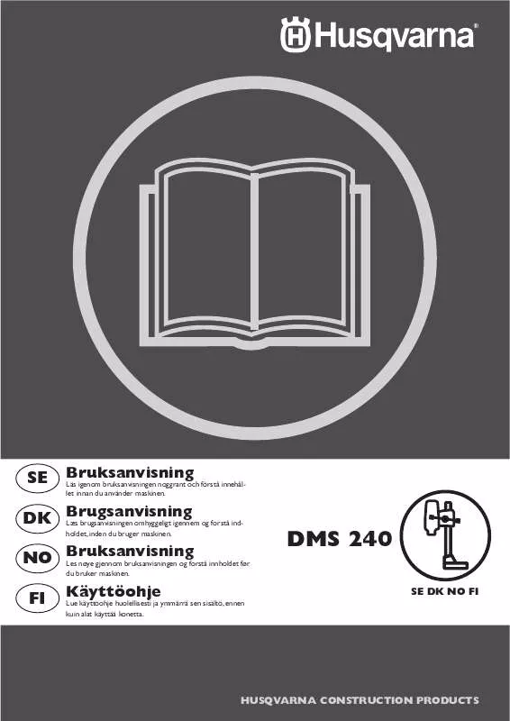 Mode d'emploi HUSQVARNA DM S240