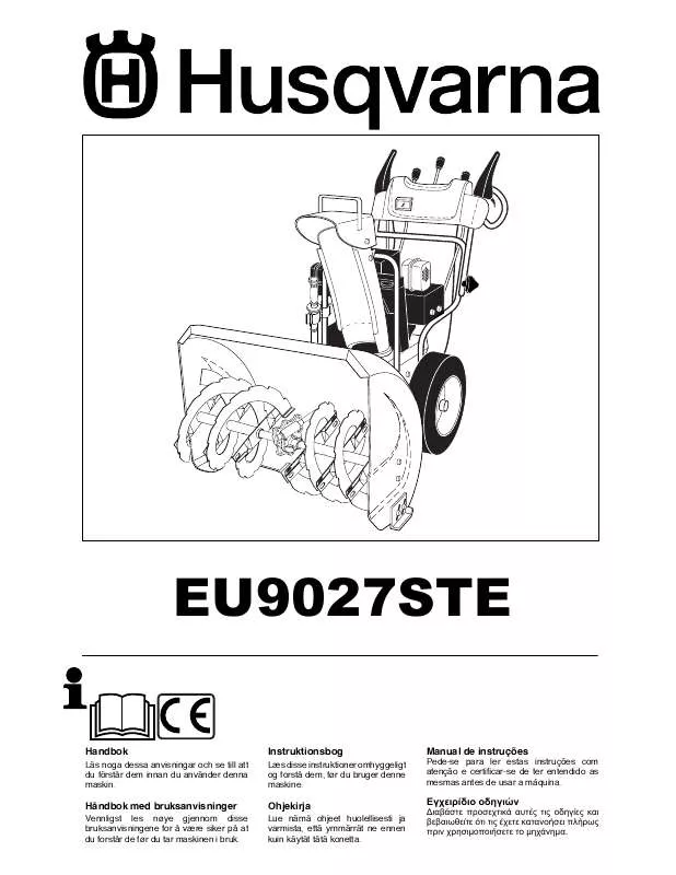 Mode d'emploi HUSQVARNA EU9027STE