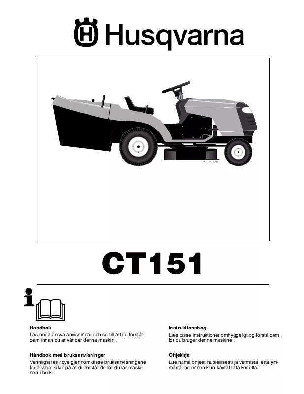 Mode d'emploi HUSQVARNA HECT151A