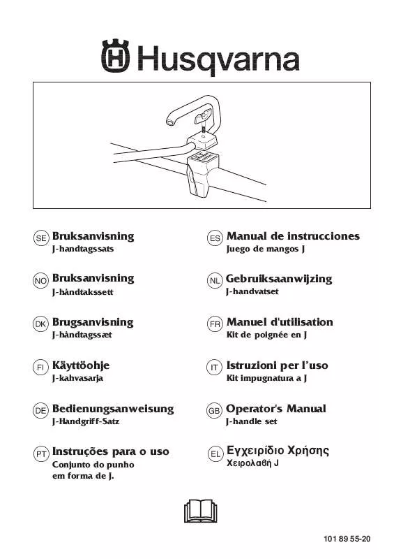 Mode d'emploi HUSQVARNA J-HANDLE