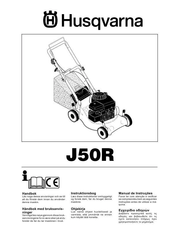 Mode d'emploi HUSQVARNA J50R