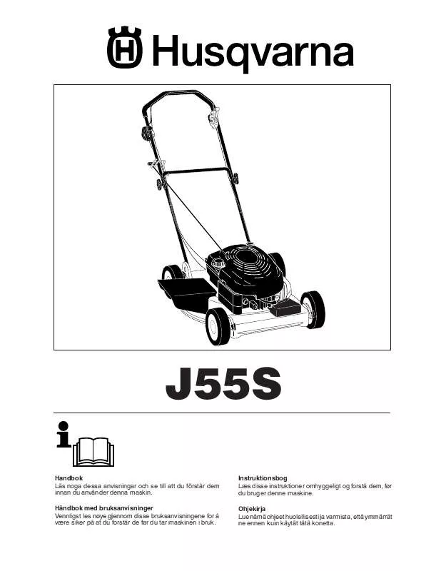 Mode d'emploi HUSQVARNA JET55ST