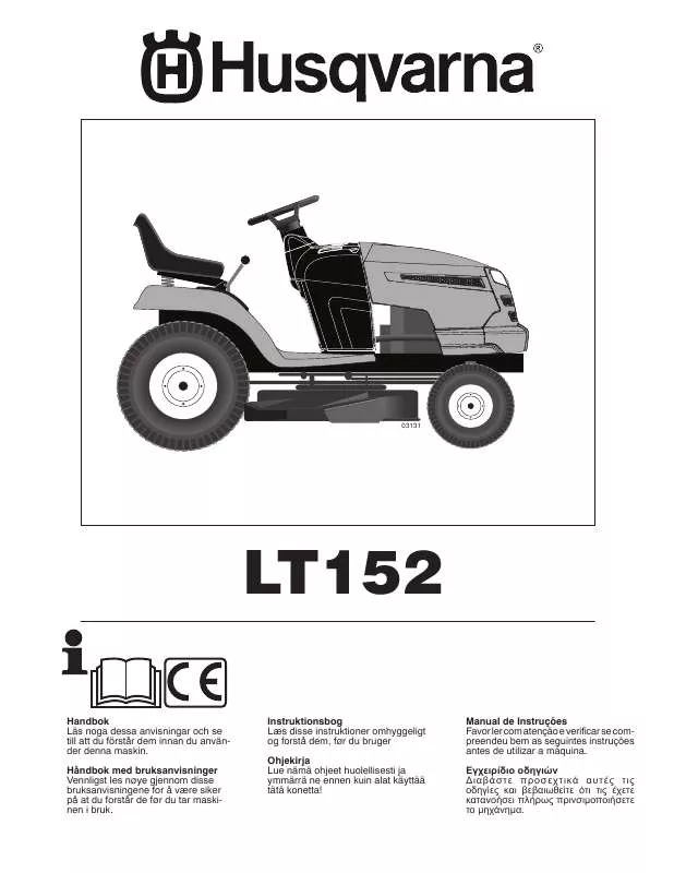 Mode d'emploi HUSQVARNA LT152