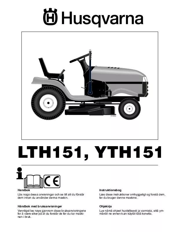 Mode d'emploi HUSQVARNA LTH151