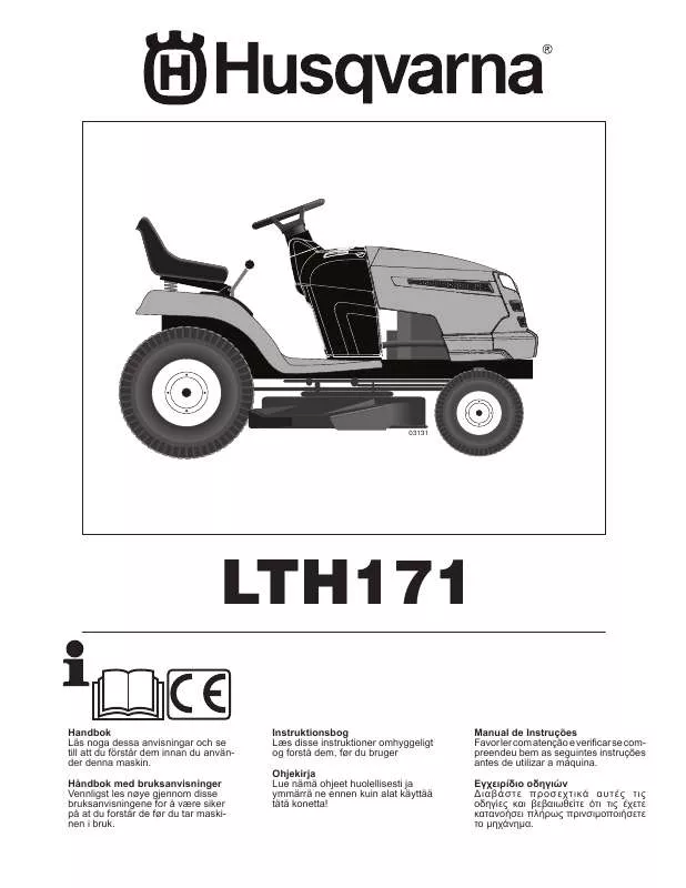 Mode d'emploi HUSQVARNA LTH171