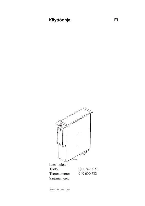 Mode d'emploi HUSQVARNA QC942KX